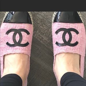 Chanel espadrille like new 37
